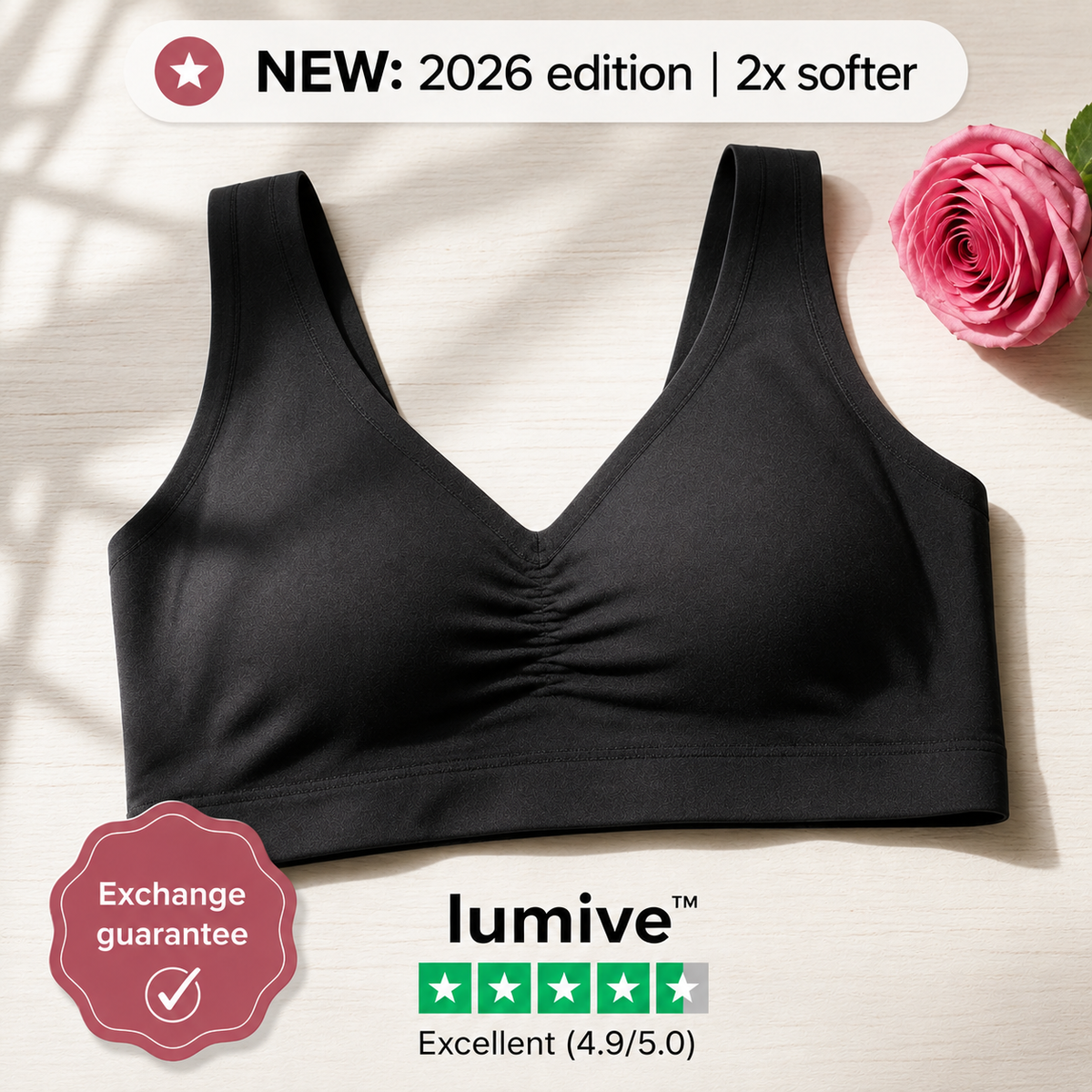 LUMIVE™ NZ Premium Seamless Comfort Bra