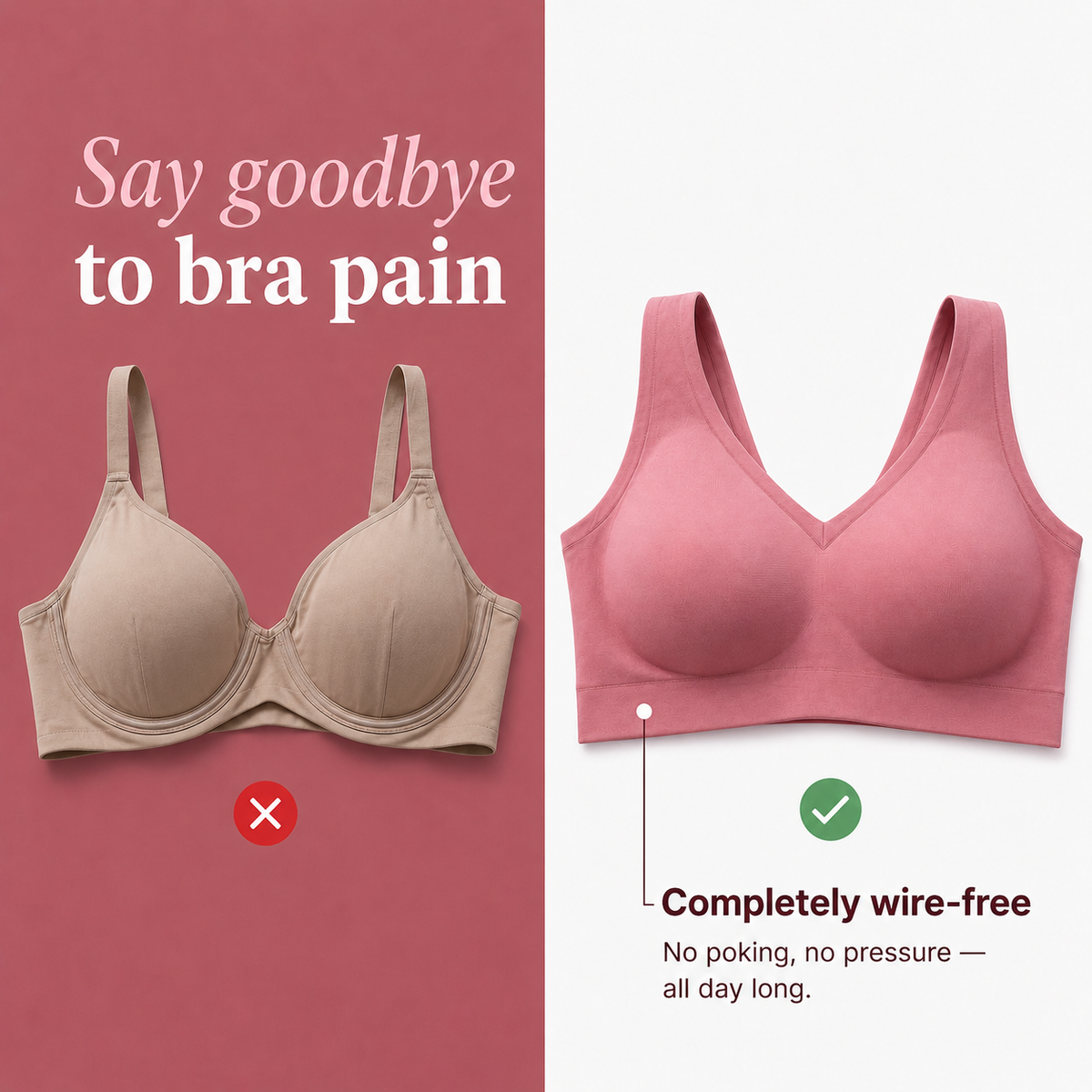 LUMIVE™ NZ Premium Seamless Comfort Bra