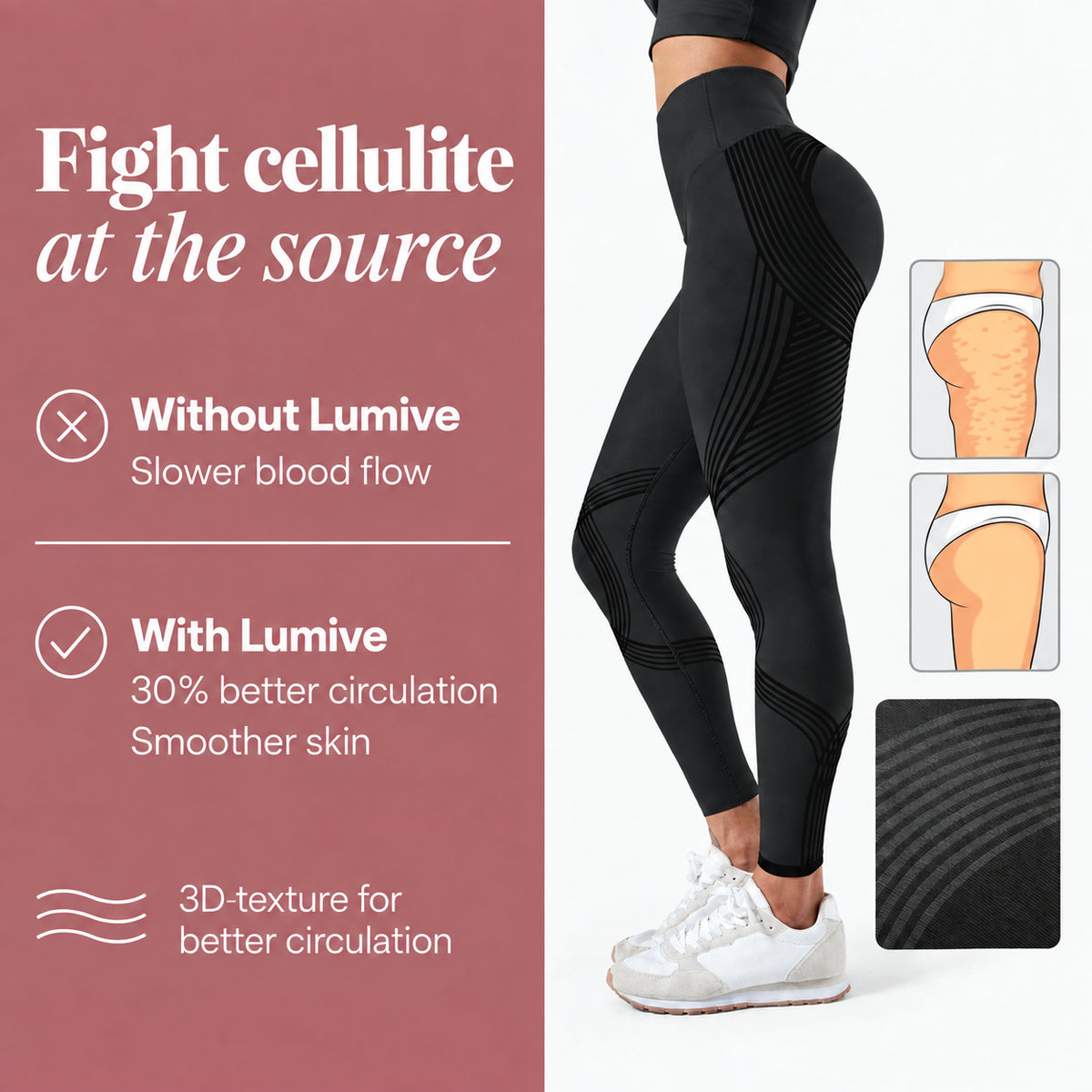 LUMIVE™ NZ 3D-Sculpting Compression Leggings