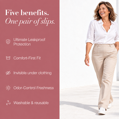 LUMIVE™ NZ 4-Layer High-Waisted Leakproof Underwear