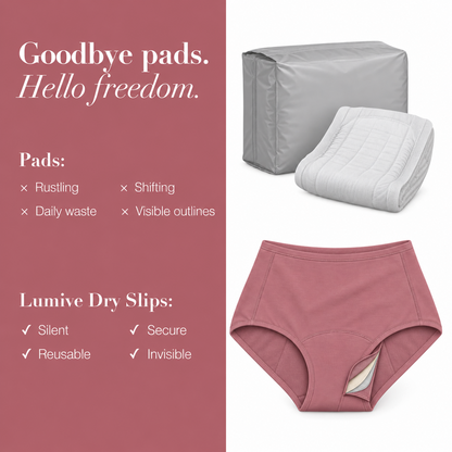 LUMIVE™ NZ 4-Layer High-Waisted Leakproof Underwear